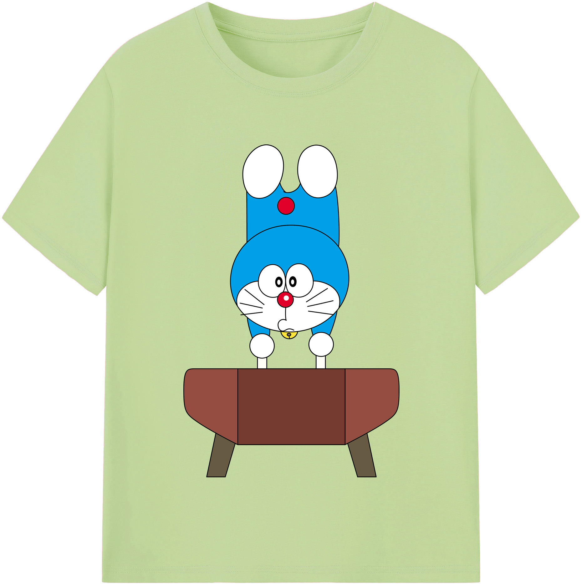 （画像用） ドラえもん Doraemon 綿100％半袖Tシャツ（フロントプリント）